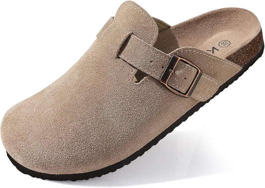 Women's Suede Clogs